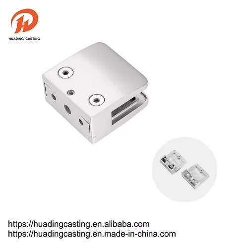 304 316 hindi kinakalawang na asero square glass clamp balustrade clamp