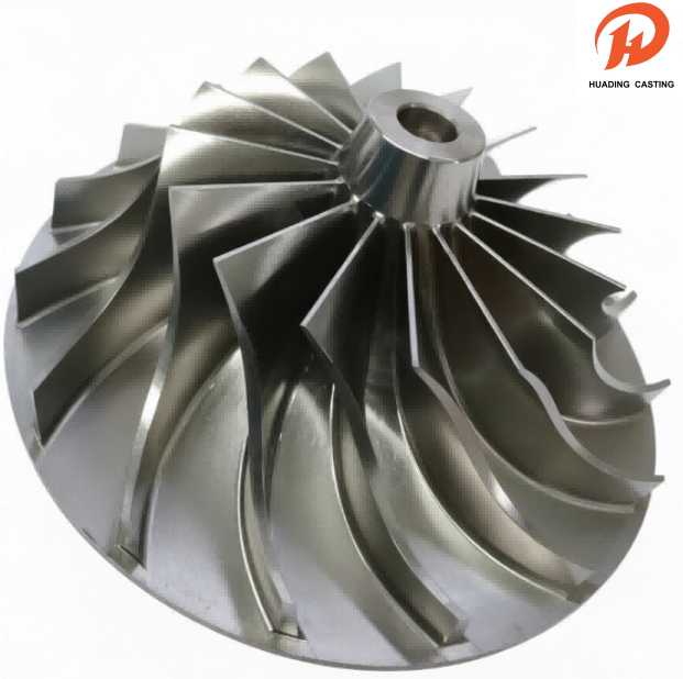 Precision CNC Machined Centrifugal Compressor Impeller