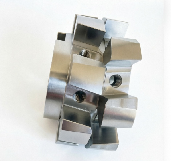 Precision Milling Stainless Steel Coupling