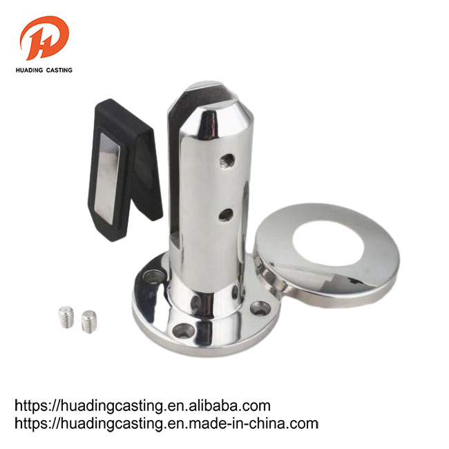 Hindi kinakalawang na asero frameless riles balustrade pool spigot