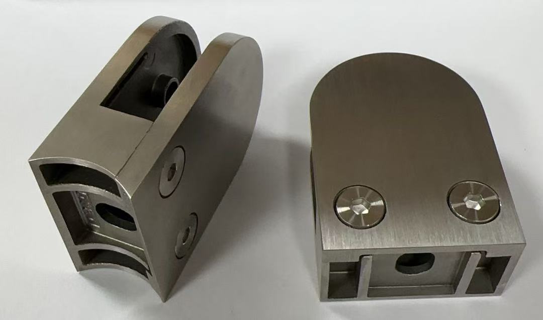 Hindi kinakalawang na asero na mga fittings ng salamin ng salamin - mga salamin ng salamin